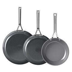 Naturepan Diamond-Titanium Keramik Bratpfannen Set