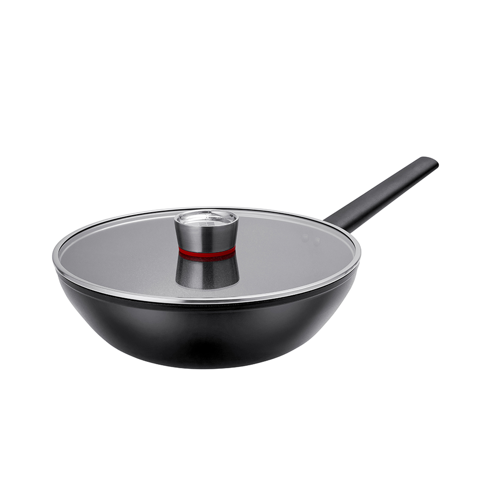Naturepan Nitrierter Carbonstahl-Wok