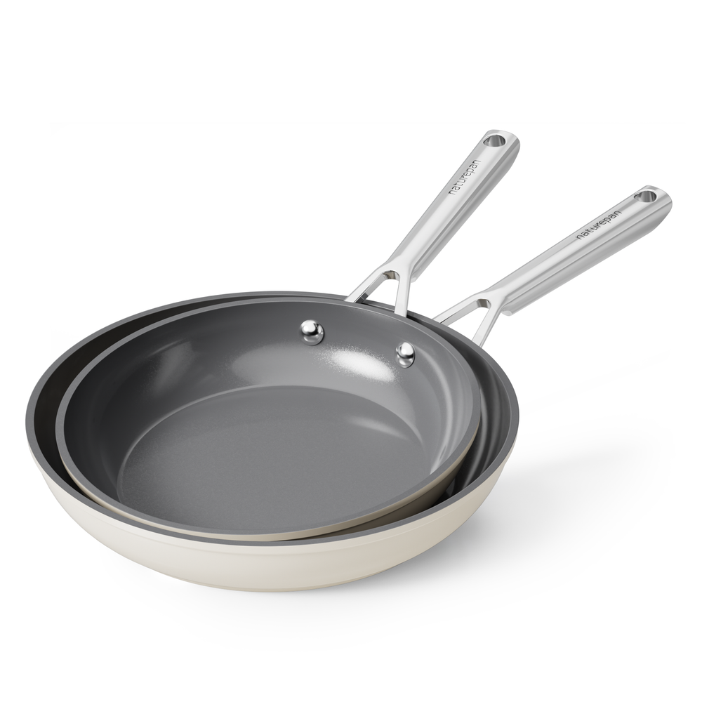 Naturepan Diamond-Titanium Keramik Bratpfannen Set Produktbild